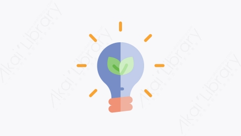 图片素材-005-生态能源eco_energy扁平卡通生态元素图标