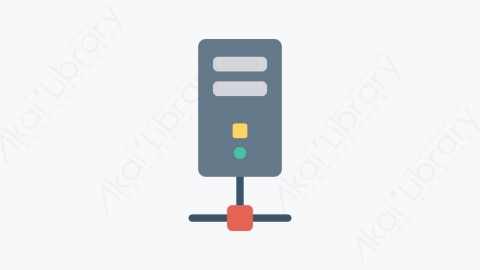 图片素材-005-服务器-2server卡通扁平网络和技术元素图标