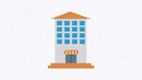 图片素材-005-车间-2shop扁平卡通城市建筑图标元素