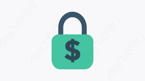 图片素材-0055-挂锁-1padlock卡通扁平生活日常安全元素图标