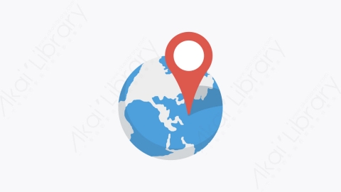 图片素材-0059-位置location卡通扁平信息媒体广告元素图标