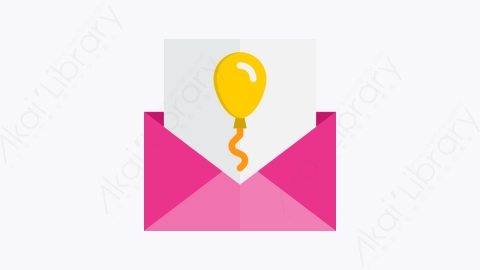 图片素材-006-生日卡birthdaycard扁平卡通派对元素图标