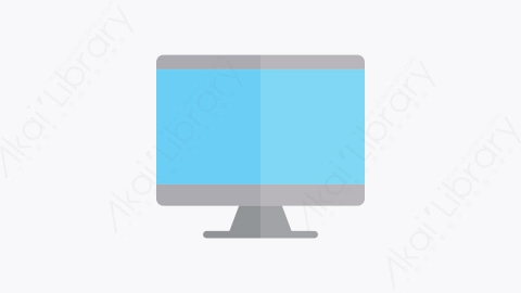 图片素材-006-计算机computer扁平卡通家用电器元素图标