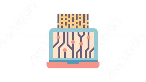 图片素材-006电脑_computer教育数据科学道具元素图标