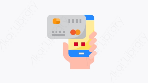 图片素材-006-信用卡credit_card扁平卡通金融付款元素图标