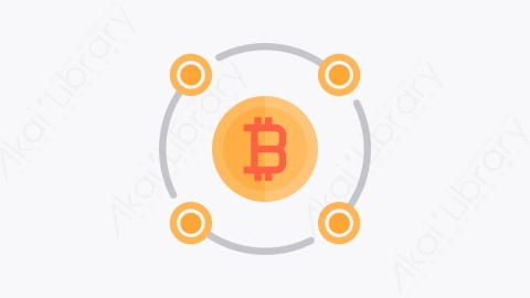 图片素材-006-示意图diagram扁平卡通金融财经比特币元素图标