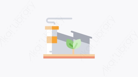 图片素材-006-制造manufacturing扁平卡通生态元素图标