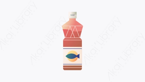 图片素材-006-酱油sauce扁平卡通泰国食品图标