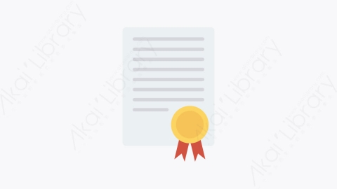 图片素材-0065-证书certificate卡通扁平生活日常安全元素图标