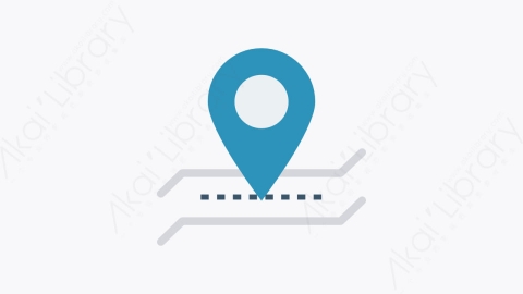 图片素材-0068-占位符-8placeholder卡通扁平地图和导航元素图标