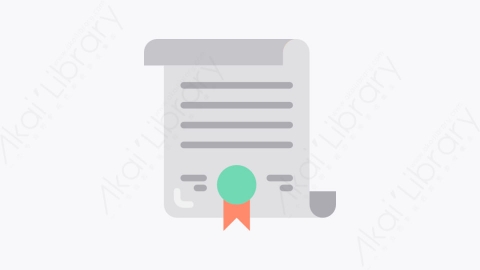 图片素材-007-证书certificate扁平卡通文件元素图标