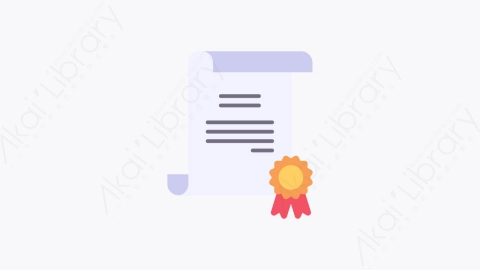 图片素材-007-证书certificate扁平卡通回到学校元素图标