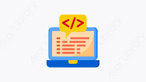 图片素材-007-编码coding扁平卡通在线营销元素图标