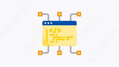 图片素材-007-编码coding扁平卡通开发元素图标