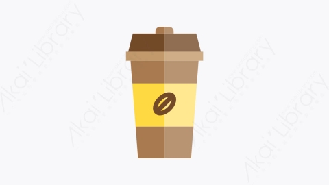 图片素材-007-咖啡杯-3coffeecup扁平卡通咖啡元素图标