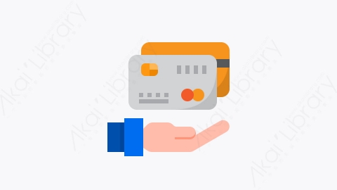 图片素材-007-信用卡credit_card扁平卡通金融付款元素图标