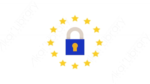 图片素材-007欧洲_europe科技通用数据保护GDPR RGPD道具元素图标