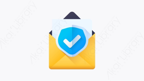 图片素材-007-邮件mail扁平卡通保护和安全元素图标