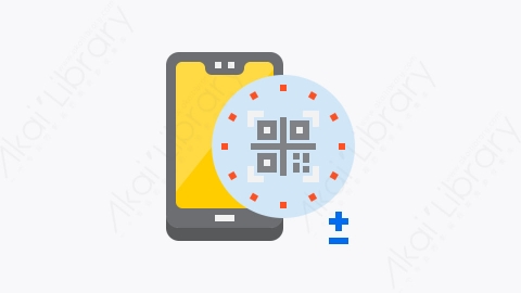 图片素材-007-手机二维码qr_code扁平卡通智能手机技术元素图标