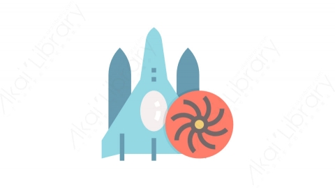 图片素材-007宇宙飞船_spaceship购物交易道具元素图标
