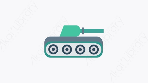 图片素材-007-油箱tank扁平卡通交通工具图标元素
