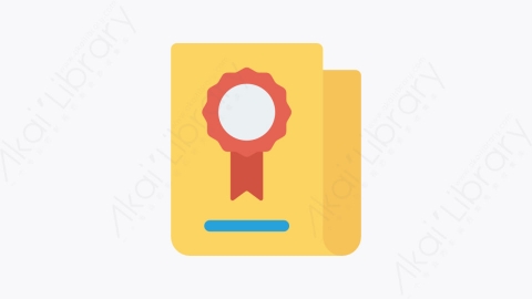 图片素材-0074-证书-3certificate卡通扁平文件和文件夹元素图标