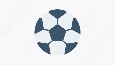 图片素材-0075-足球football卡通扁平学校与教育元素图标