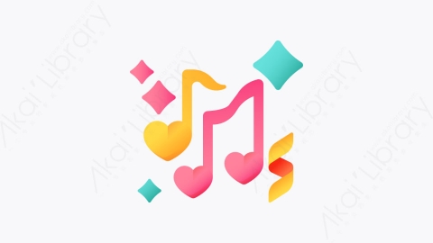 图片素材-008-情歌love_song扁平卡通情人节元素图标