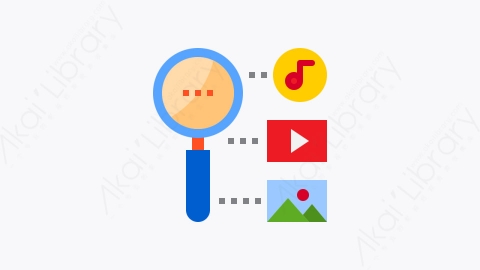 图片素材-008-搜索search扁平卡通在线营销元素图标
