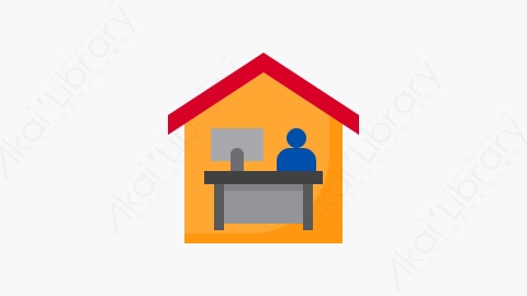 图片素材-008-待在家里stay_at_home扁平卡通电晕病毒元素图标