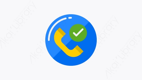 图片素材-008-电话telephone扁平卡通用户界面元素图标
