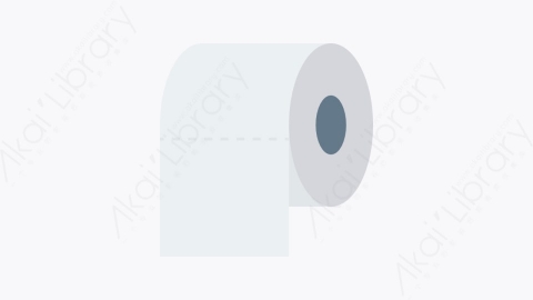 图片素材-008-卫生纸toiletpaper扁平卡通医疗设施与健康图标元素