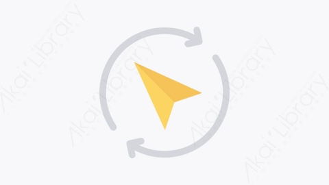 图片素材-0083-光标cursor卡通扁平地图和导航元素图标