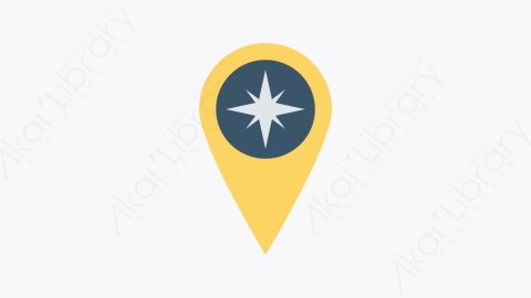图片素材-0084-占位符-4placeholder卡通扁平地图和导航元素图标
