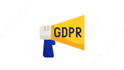 图片素材-009_GDPR科技通用数据保护GDPR RGPD道具元素图标