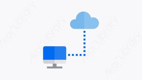 图片素材-009-云端-3cloud扁平卡通通信互联网元素图标