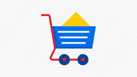 图片素材-009-电子商务ecommerce扁平卡通Seo和业务元素图标