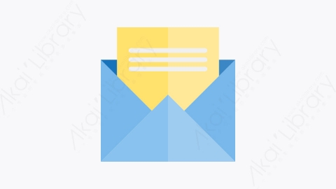 图片素材-009-电子邮件email扁平卡通通信互联网元素图标