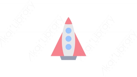 图片素材-009火箭太空飞船_rocket_space_ship火箭道具元素图标