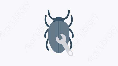 图片素材-0090-错误bug卡通扁平生活日常安全元素图标