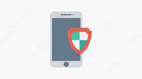图片素材-0094-智能手机smartphone卡通扁平生活日常安全元素图标