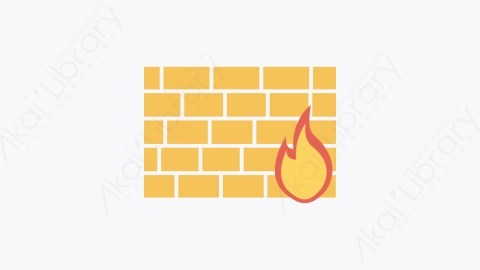图片素材-0096-防火墙firewall卡通扁平生活日常安全元素图标