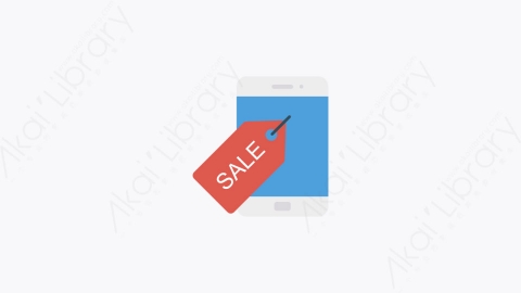 图片素材-0098-销售sale卡通扁平信息媒体广告元素图标