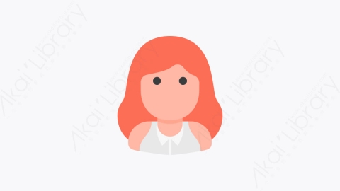 图片素材-010-女商人businesswoman扁平卡通人物头像元素图标