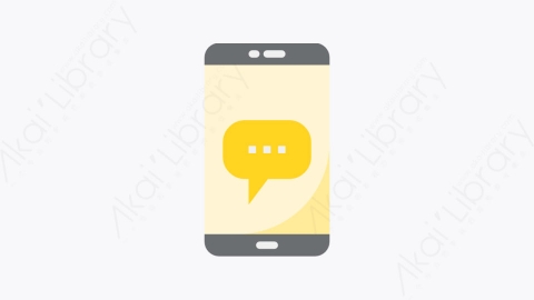 图片素材-010-对话conversation扁平卡通移动应用程序元素图标
