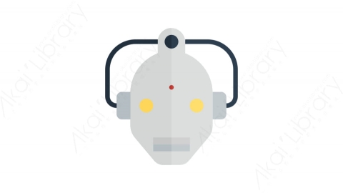 图片素材-010机器人_robot机器人头像道具元素图标