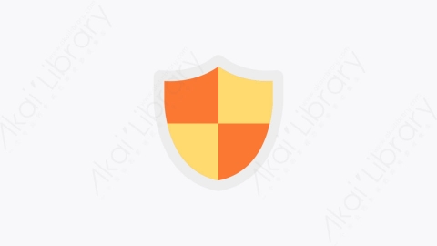 图片素材-0104-屏蔽shield卡通扁平信息媒体广告元素图标