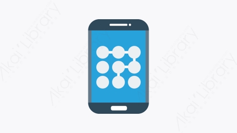 图片素材-0106-智能手机smartphone卡通扁平生活日常安全元素图标