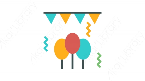 图片素材-011装饰_decoration庆祝节日活动道具元素图标