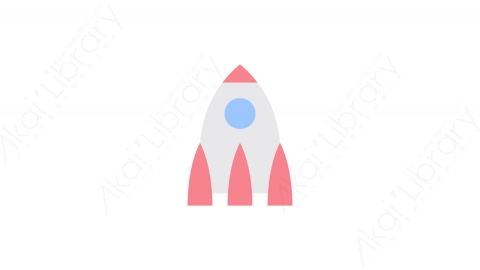 图片素材-011火箭太空飞船_rocket_space_ship火箭道具元素图标